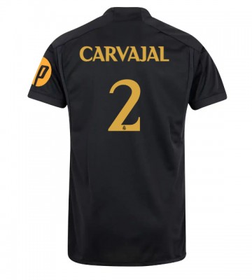 Real Madrid Daniel Carvajal #2 Tercera Equipación 2023-24 Manga Corta